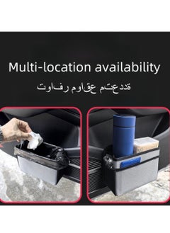 2 in 1 Car Trash Can, Premium PU Leak-Proof Waterproof Car Trash Bin Collapsible Portable Auto Garbage Bag Large Capacity Trashcan Storage Bag(Black) - pzsku/Z850C780AAA4F225B7687Z/45/_/1739899999/935fd482-f427-479b-959c-a596dee21ae2