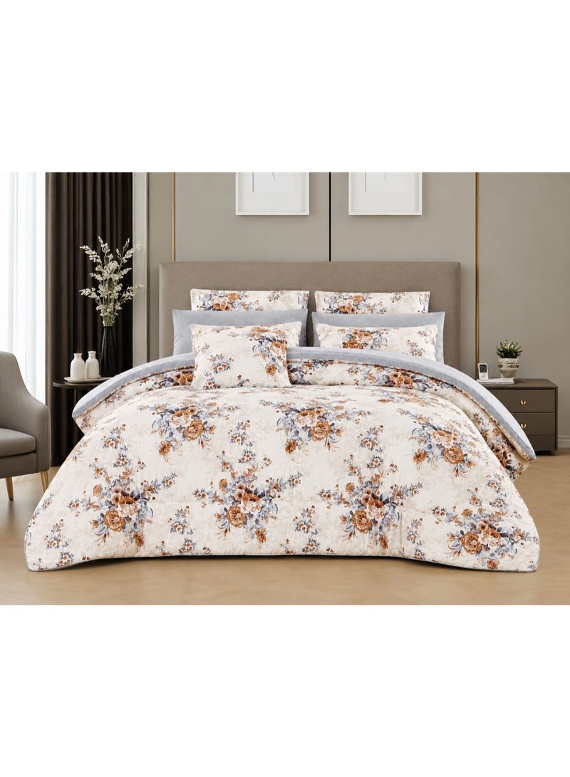 Premium 8-Piece Summer Bedspread Set (Double/Queen) – Lasting Quality and Renewed Elegance - Image 2