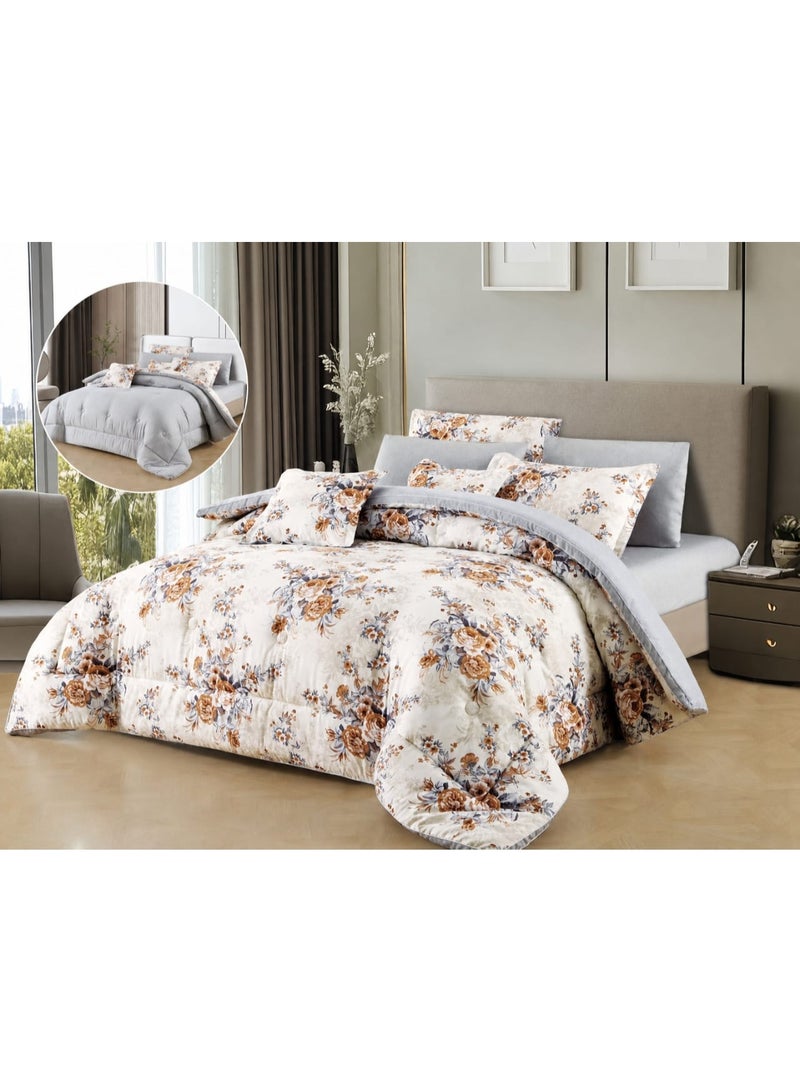Premium 8-Piece Summer Bedspread Set (Double/Queen) – Lasting Quality and Renewed Elegance - Image 3