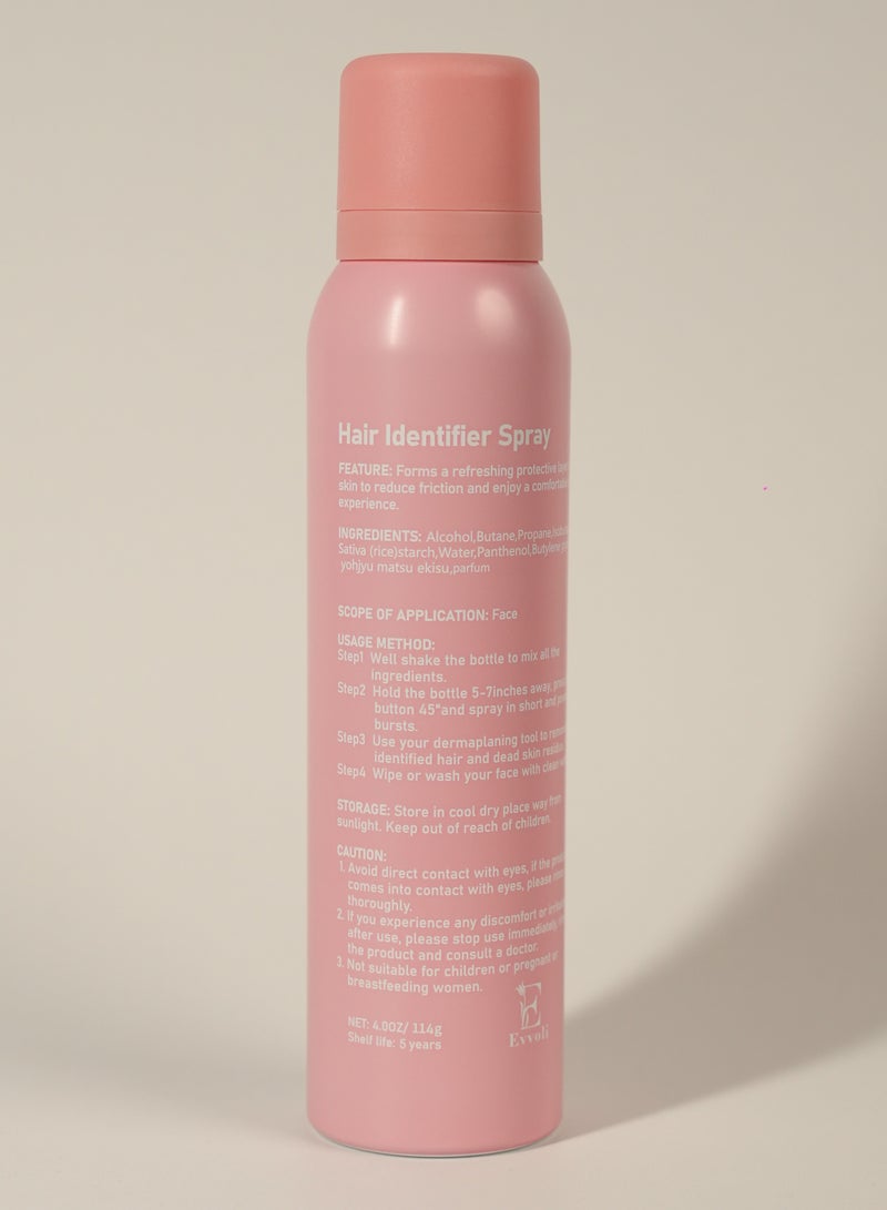 evvoli رذاذ تحديد الشعر لحلاقة الوجه، رذاذ تحديد الشعر لجسم البشرة مع شفرات، مجموعة رذاذ مرطب للعناية بالبشرة وتخطيط الجلد - Image 2