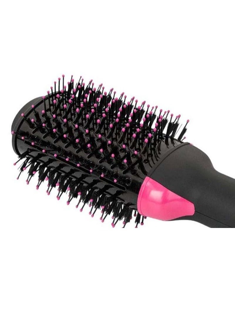 One Step One Step Electric Hair Dryer And Styler Brush Black/Pink  - Image 2
