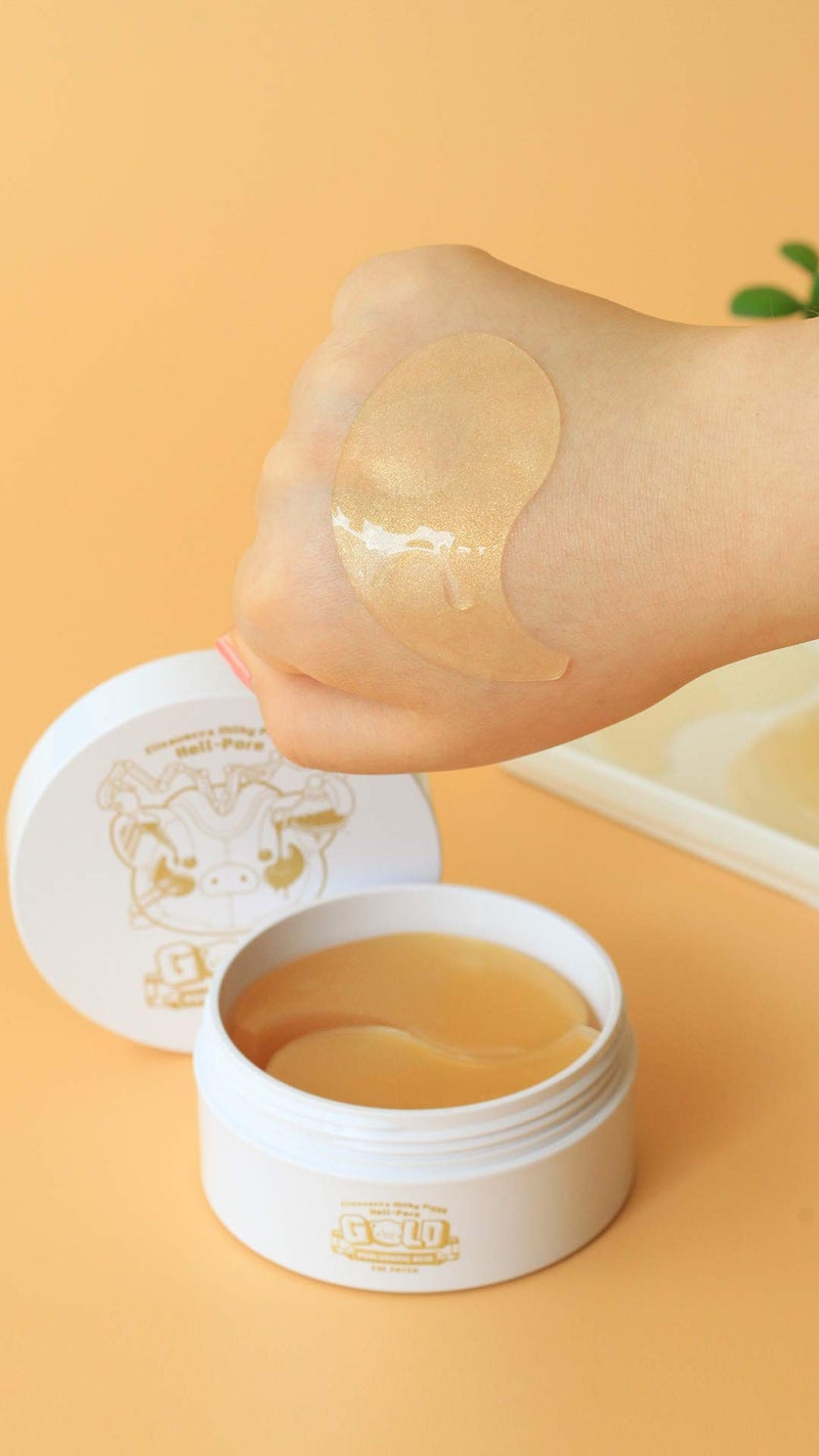 Elizavecca Milky Piggy Hell-pore Gold Hyaluronic acid eye patch - Image 4