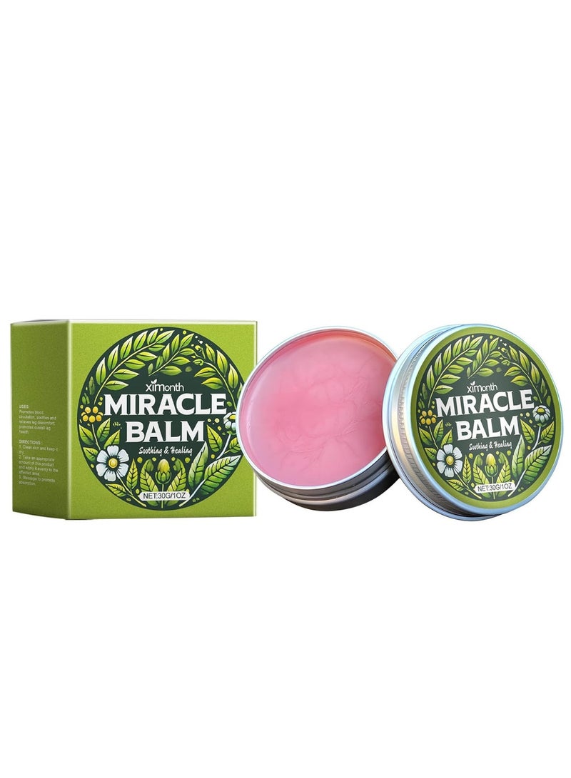 ximonth Miracle Balm,Sensio Miracle Balm,Soothing Joint Cream for Back,for Back, Legs, Feet,You Feel Relaxed and Comfortable 30g - Image 1