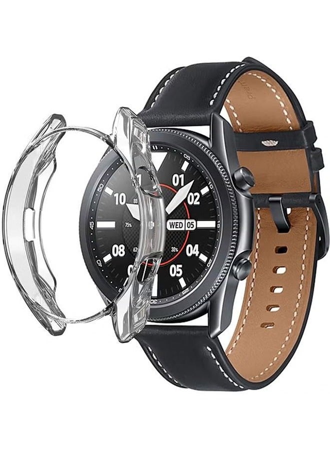 CHENYA Samsung Galaxy Watch 3/41mm TPU watch case Slim Plated Case Scratch Resistent Shock-Proof Cover All-Around Protective Bumper Shell For Galaxy Watch 3(Clear) - Image 2