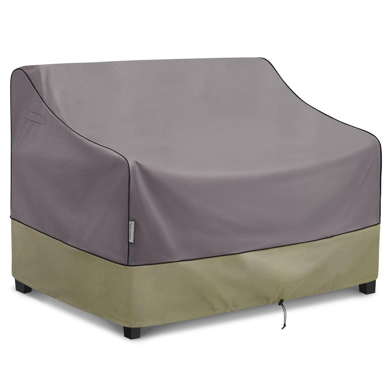 KylinLucky KylinLucky Waterproof Patio Loveseat Covers 58 x 325 x 33 inchesHeavy Duty Outdoor Furniture Sofa Cover Grey 