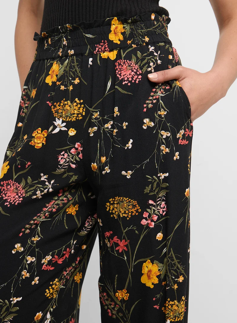 VERO MODA Frill Wide Leg Pant