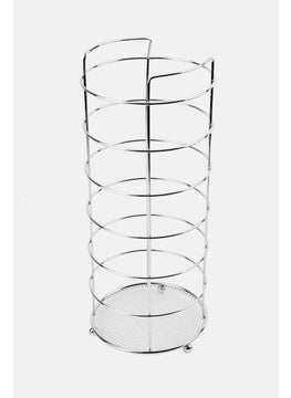 AMG Ring Toilet Paper Tissue Stand, Silver  - Image 2