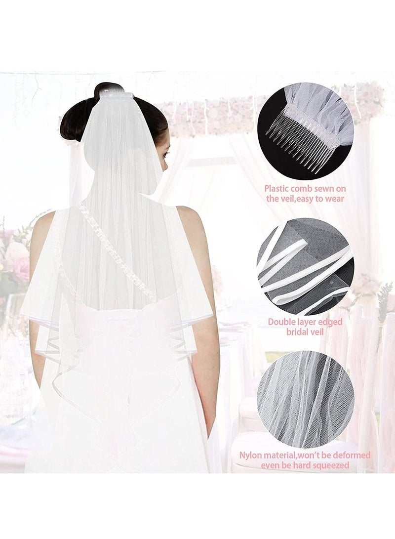 HomarKet Rose Gold Bride To Be Set  Bachelorette Party Decorations Rose Gold Glitter Kit,Bridal Shower Supplies Bride to Be Bachelorette Sash Veil Crown Tiara - Image 4