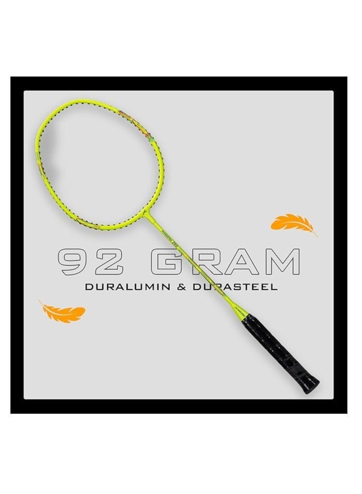 HUNDRED Powertek 200 PRO Badminton Racquet with Head Cover | Aluminium Frame | Strung | Weight: 92g | Grip Size: G5 | For Intermediate Players | Max String Tension: 18–20 lbs - Image 3