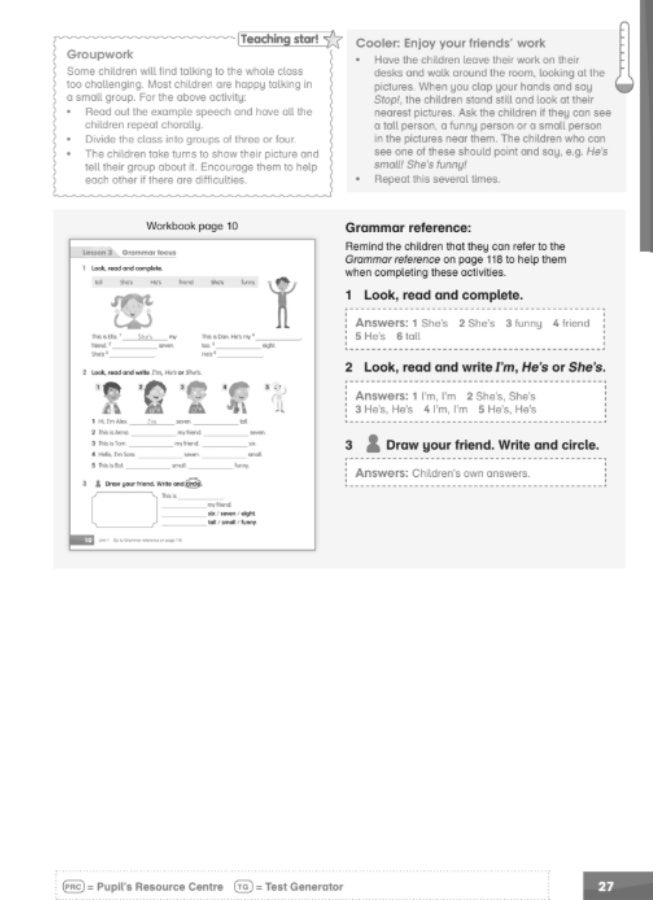 Macmillan Academy Stars – English Course for Primary School Kids – Level 1 (Teacher’s Book) - Image 5