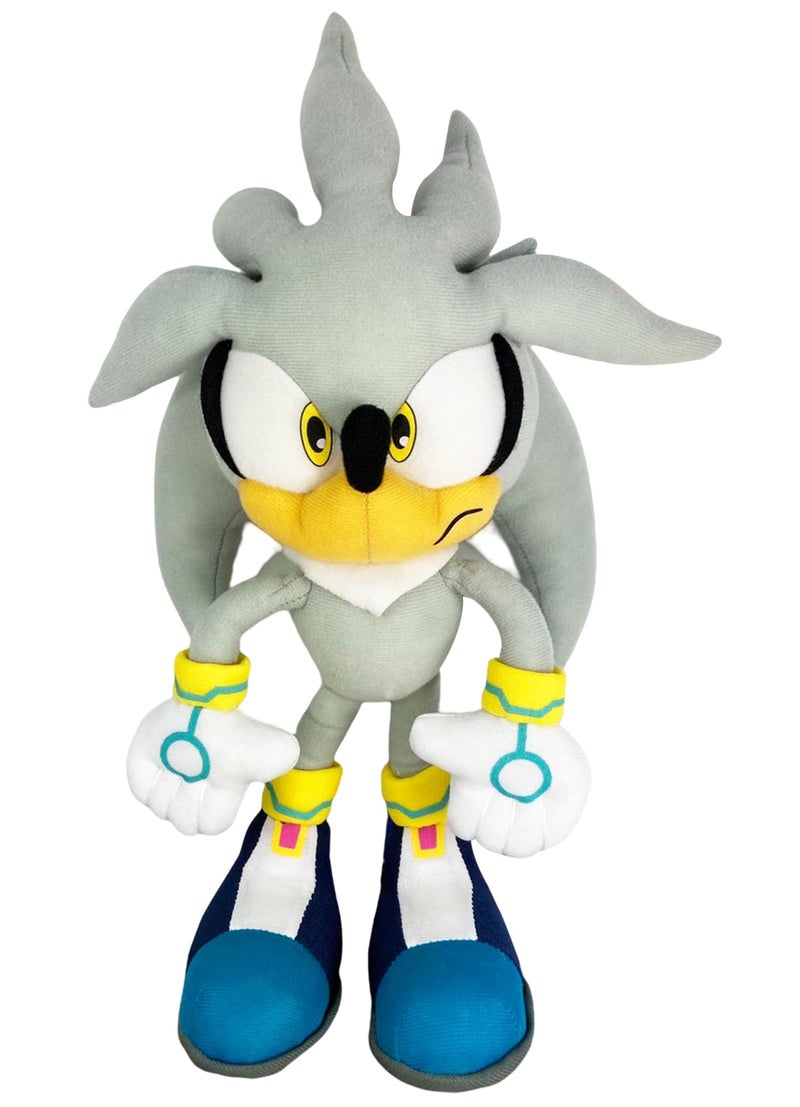 Great Eastern Entertainment Great Eastern GE98960 Sonic The Hedgehog 13 Plush Doll Silver - Image 2