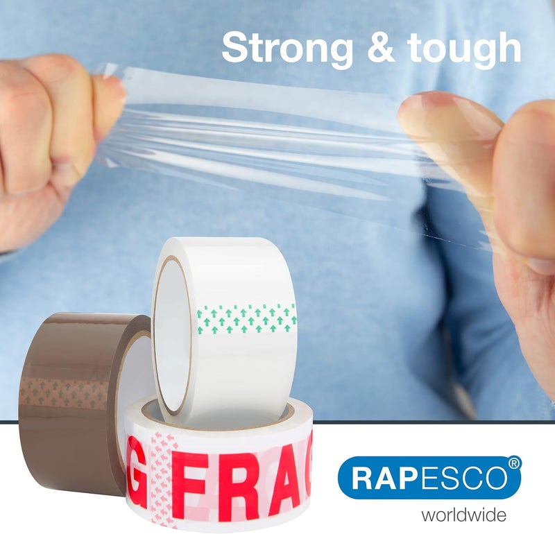 رابيسكو Rapesco 1682 موزع شريط تغليف مضاد للبكتيريا من نوع Germ-Savvy 960 مع 5 أشرطة للتغليف "هش" - Image 4