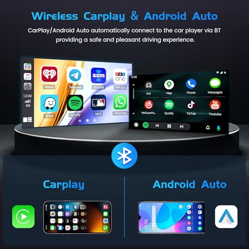 Inefala 4G 128G for Toyota Fortuner Hilux 2005-2014 Radio CarPlay 9" Incell Touchscreen Car Stereo Android 15 Android Auto Bluetooth 5.0 GPS WiFi 15UI Backup Camera - Image 4