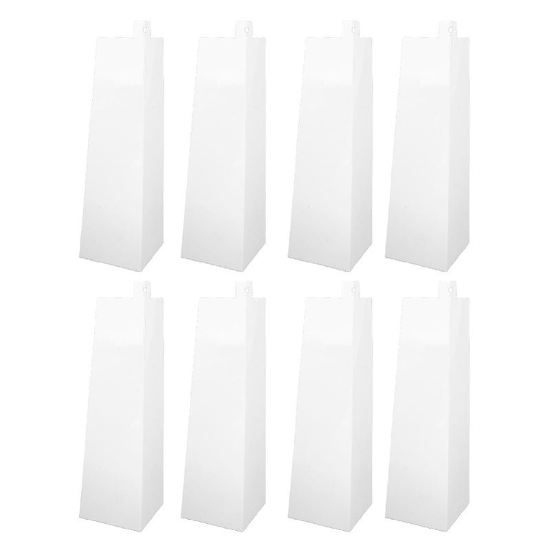 8Pcs Aluminum Siding Corners with Metal Nails Trim Outside Corner Caps for Mobile Home House Exterior - Image 5