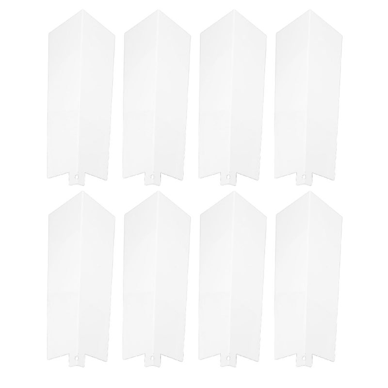 8Pcs Aluminum Siding Corners with Metal Nails Trim Outside Corner Caps for Mobile Home House Exterior - Image 2