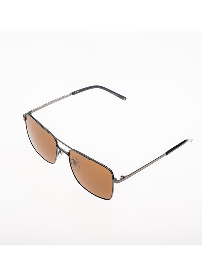 Benetton Men's Aviator Sunglasses - BE7036 - Lens Size: 57 Mm  - Image 3