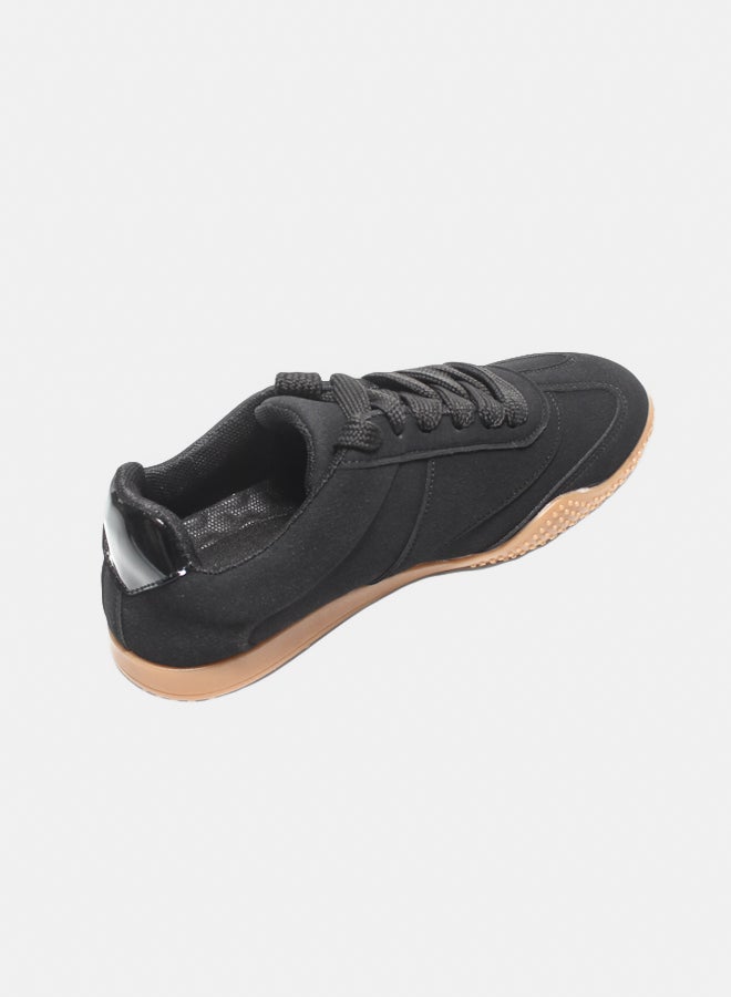 Glitter Women Sneakers - Black - Image 5