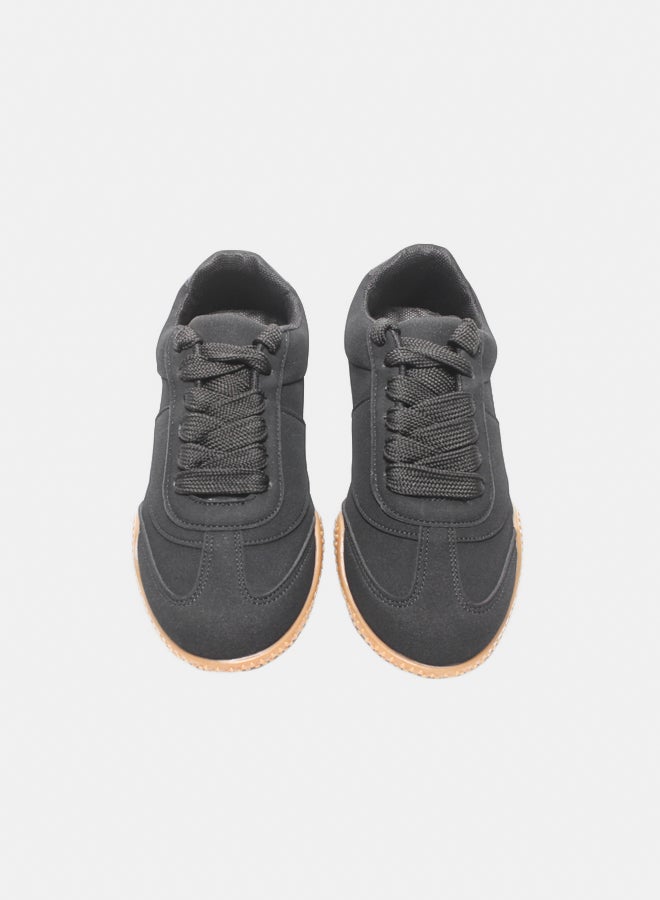 Glitter Women Sneakers - Black - Image 3