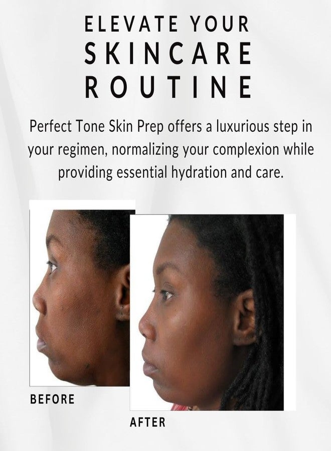 Flori Roberts Perfect Tone Skin Prep by Flori Roberts, Moisturizing Face Toner for Women of Color or Deeper Skin Tones, Moisturizing and Smoothing for Normal, Dry, Oily, Sensitive Skin - Image 4