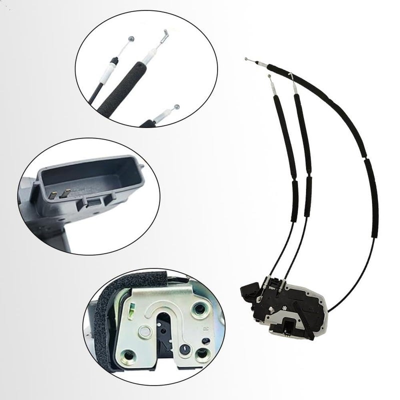 مشغل قفل باب الطاقة الأمامي الأيمن للراكب متوافق مع إنفينيتي Q50 سيدان 2014-2020 - Image 4