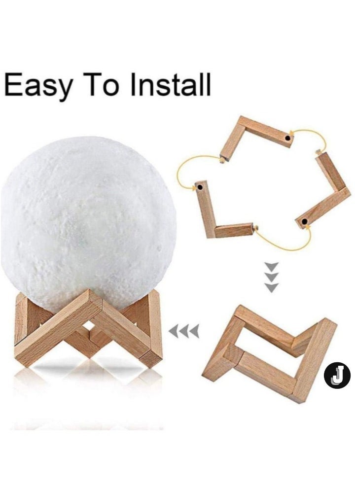 JAJEEK "3D Quran Moon Speaker with Bluetooth & Remote Control – Portable Night Light" - Image 3