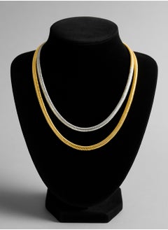 Plated Fashion Necklace Set
