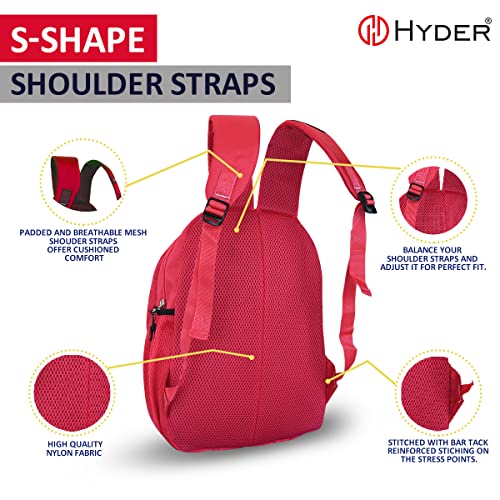 HYDER Kids 20L Small Unicorn Pattern Cartoon Best Stylish Waterproof Lightweight Casual/Picnic/Tuition/School Bag/Backpack for Children Boys And Girls (Pink) - Image 4