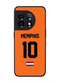 Rugged Black edge case for OnePlus 11R 5G / OnePlus Ace 2 Slim fit Soft Case Flexible Rubber Edges Anti Drop TPU Gel Thin Cover -Netherlands-Memphis