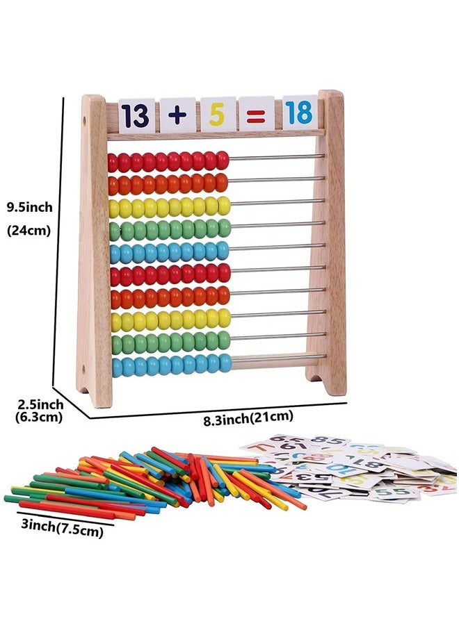 Beauenty Wooden Abacus for Kids  - Image 3