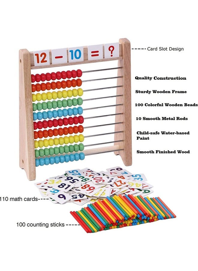 Beauenty Wooden Abacus for Kids  - Image 4