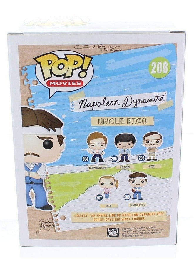 Funko Pop Movies: Napoleon Dynamite Uncle Rico Action Figure  - Image 5