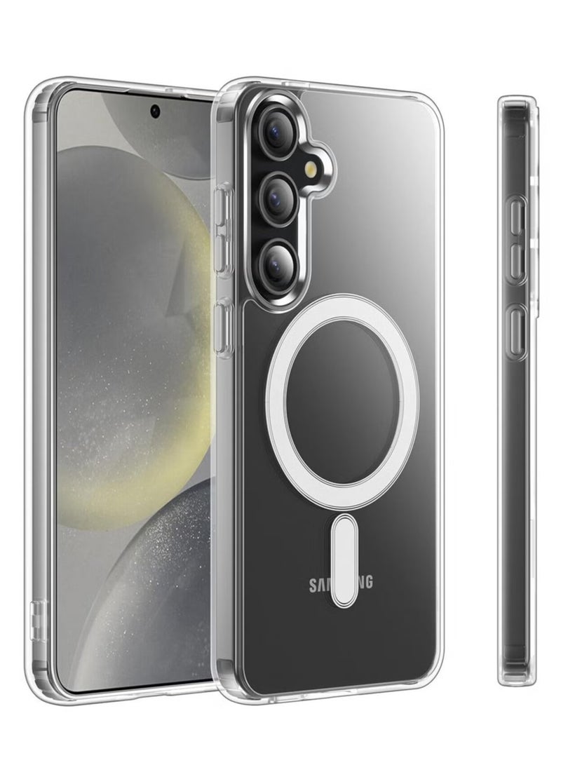 ELTRAZONE Samsung Galaxy S24 Plus Clear Case – Wireless Charging Compatible, Non-Yellowing Transparent Design, Premium Protective Cover for 6.7-Inch Device - Image 3