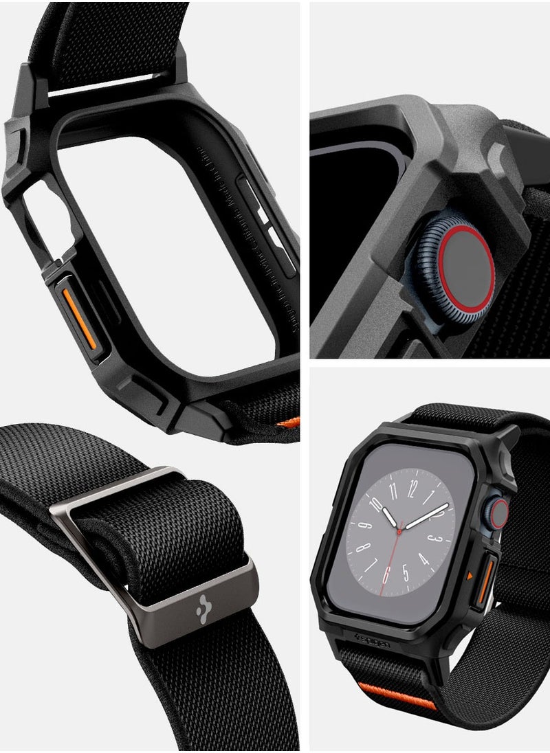 Spigen Lite Fit Pro for Apple Watch Series 10 (46mm) Case with Band - Matte Black  - Image 2