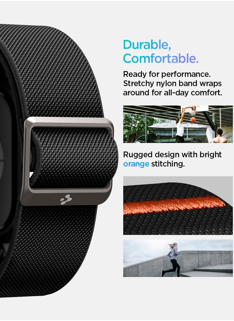 Spigen Lite Fit Pro for Apple Watch Series 10 (46mm) Case with Band - Matte Black  - Image 4