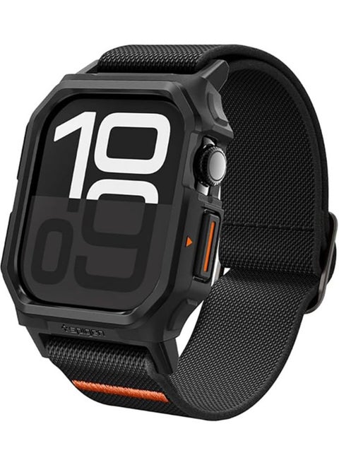 Lite Fit Pro for Apple Watch Series 10 (46mm) Case with Band - Matte Black