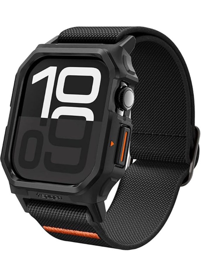 Spigen Lite Fit Pro for Apple Watch Series 10 (46mm) Case with Band - Matte Black  - Image 1