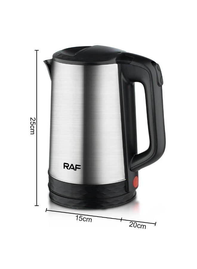 RAF 2.0L Stainless Steel Inner Container Electric Water Heater Quick Pot Household Automatic Power-off Water Heater - Image 2