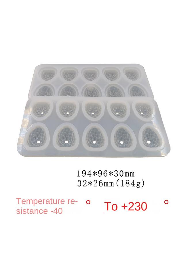 الأزرق جي دبليو الفاكهة موس سيليكون قالب كعكة DIY على شكل فواكه خبز على الطراز الفرنسي Qifeng قالب الحلوى - Image 1