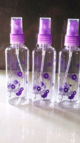 AmigozZ Set of 12pc Empty Cute Bear Floral Refillable Fine Mist Spray Bottles of 100ml Each Mix Color and Design - Image 4