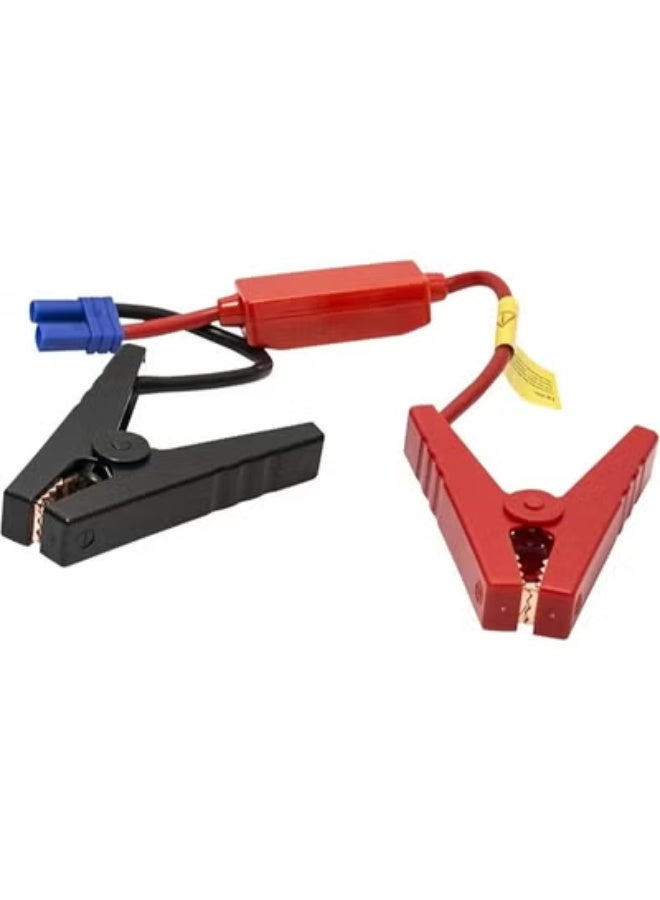 High-Power 12V Car Emergency Jump Starter & Tire Inflator – Mobile Power Supply with USB, Safety Hammer, and Emergency Lights – Black - Image 3