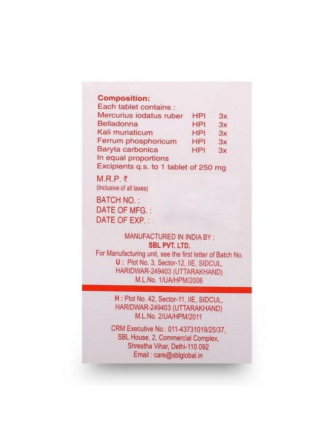 SBL تونسيلا من SBL - 25 جرام | عبوة من 1 | - Image 4