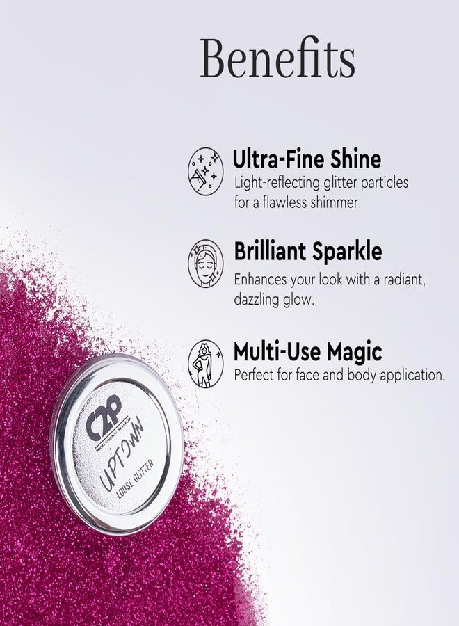 C2P PROFESSIONAL MAKEUP C2P Pro Sparkle Duo Glitter & Glue Kit - Waterproof, Quick-Drying Eyeshadow for Eye & Body Makeup, Long-Lasting, Smudge-Proof Shimmer | Festival, Party & Glam Look (Catwalk 44) - Image 5