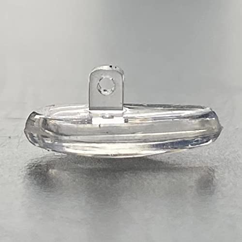 Eazean Replacement Nose Pads for Oakley Eyeglasses/Sunglasses, 5 Pairs Clear Silicone Nose Pieces Guards Come with Screws and Screwdrivers - Image 3