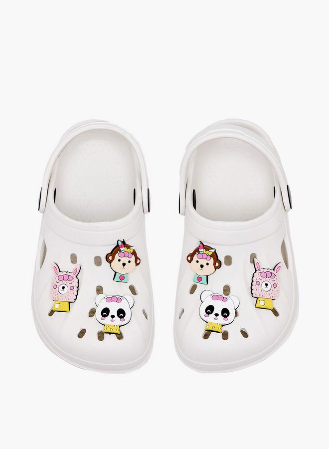 Aqua Girls Jibbitz Clogs - Image 3