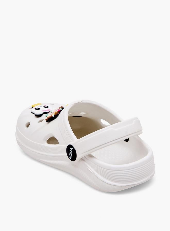 Aqua Girls Jibbitz Clogs - Image 5