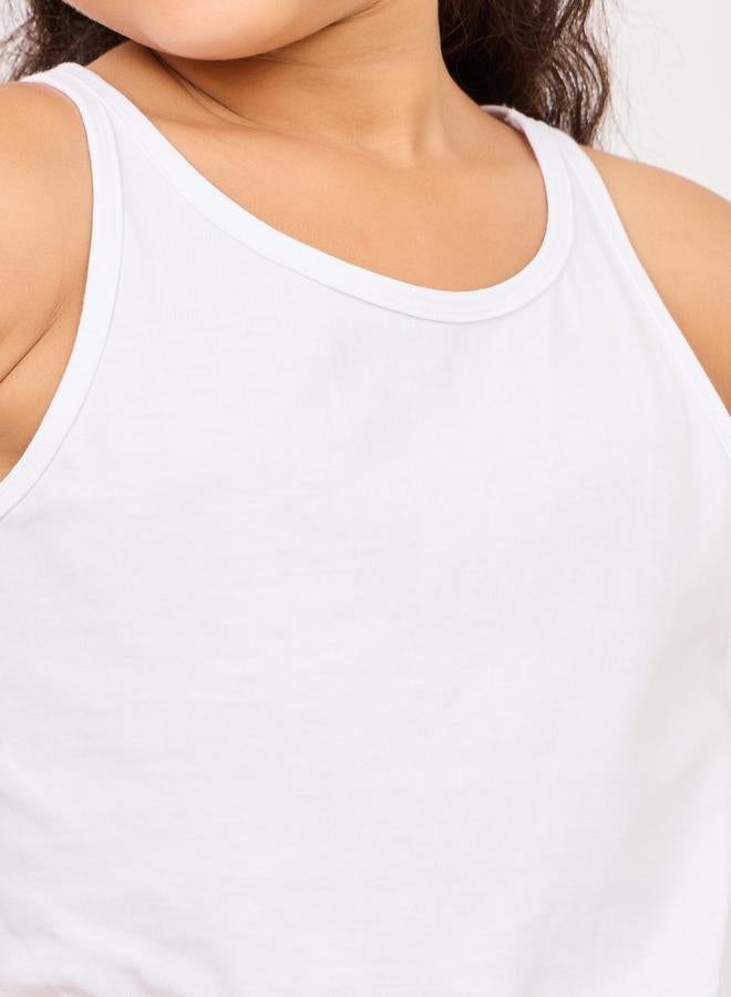 Styli Styli Solid Binding Vest  - Image 3