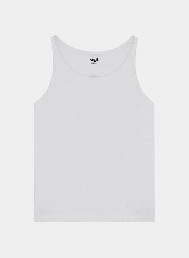 Styli Styli Solid Binding Vest