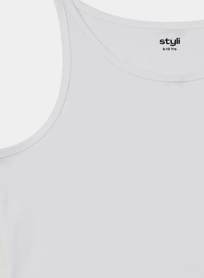 Styli Styli Solid Binding Vest