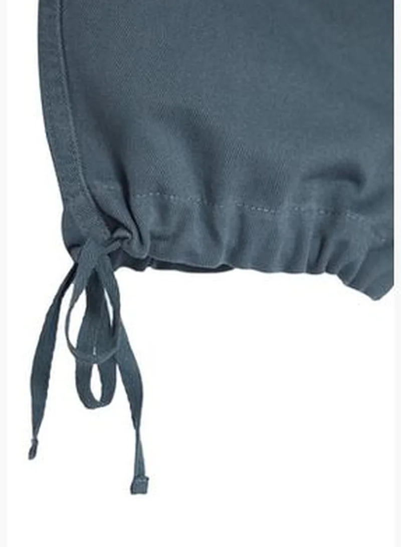 trendyol Navy Blue Men's Loose Fit Trousers