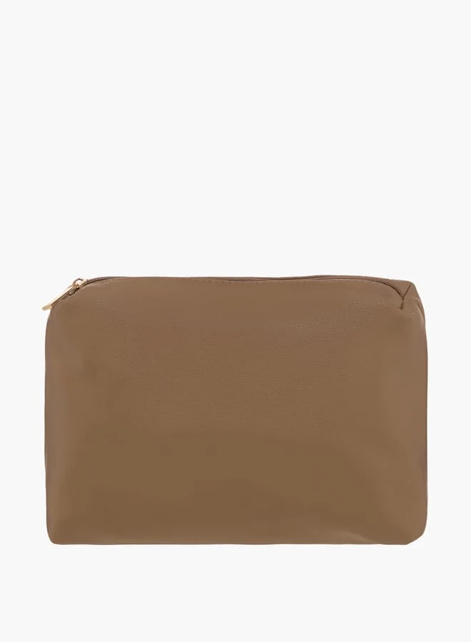 فلورا بيلا من شو إكسبرس Women Solid Tote Bag with Detachable Wallet and Pouch